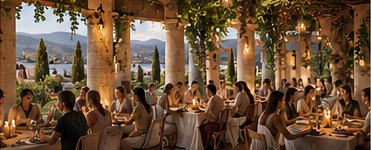 Conceptual communal dining experience
