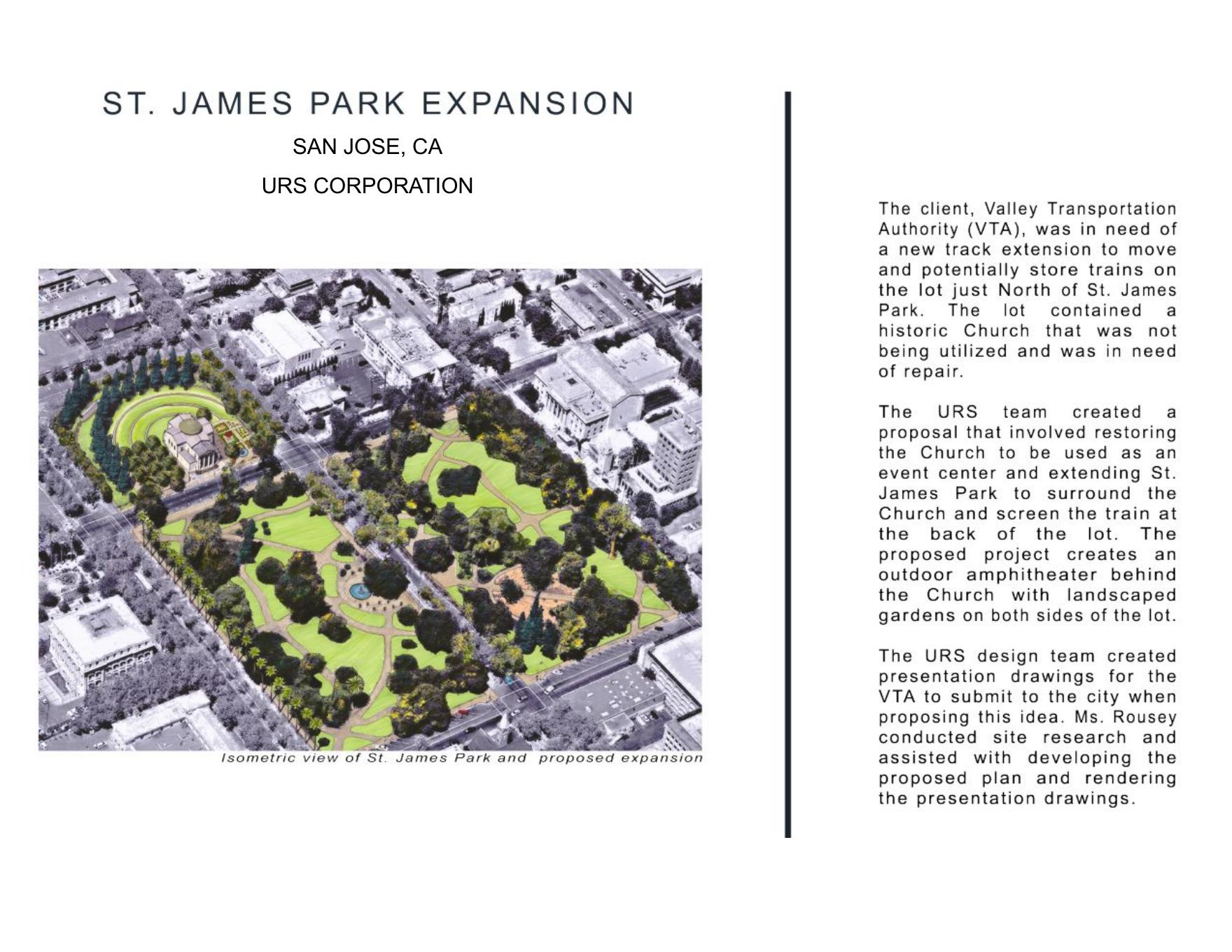 St. James Park portfolio board
